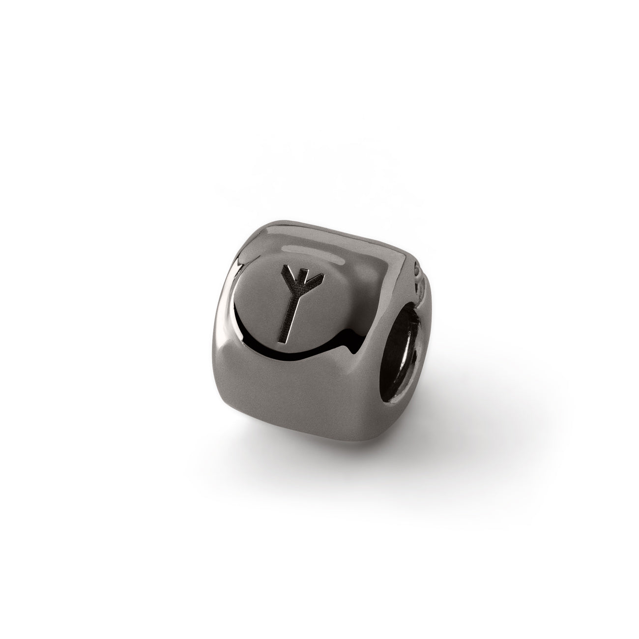 Charms - Rune Algiz (ᛉ) Silver - an amulet of protection and intuition - Sterling Silver 925
