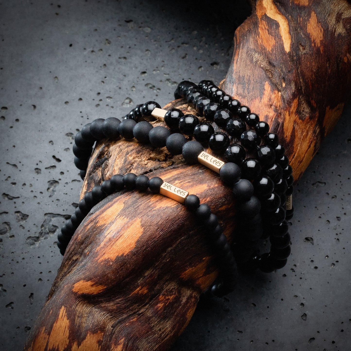 Bracelet with stones - Faceted Tourmaline 6mm