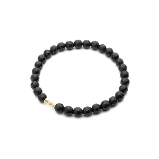 Bransoletka z kamieniami - Turmalin Fasetowany 6mm.