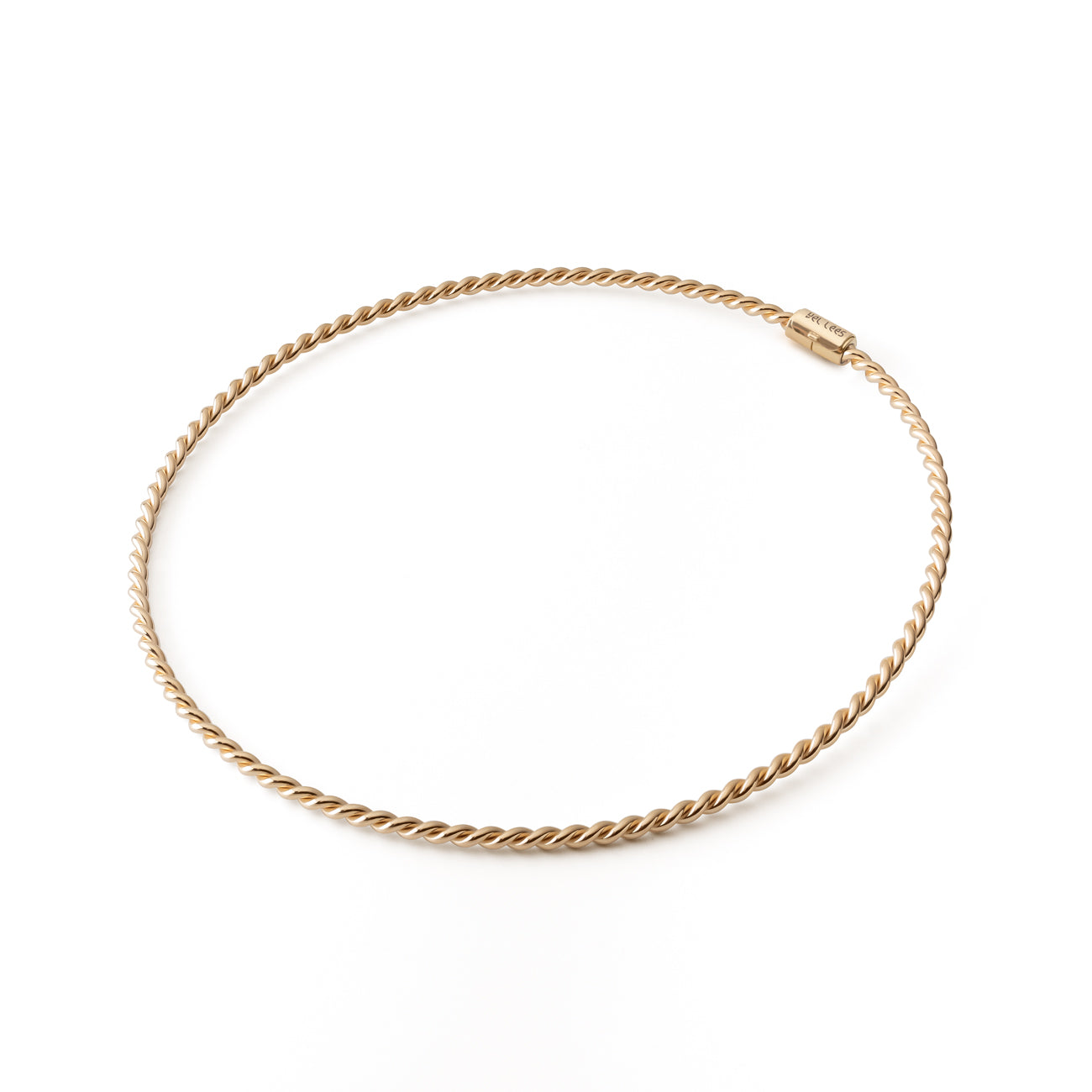 Gold-Colored Copper Tensor Necklace