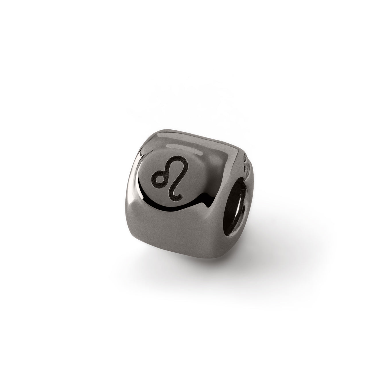 Charms - Leo Zodiac Sign (♌︎) Black - Sterling Silver 925