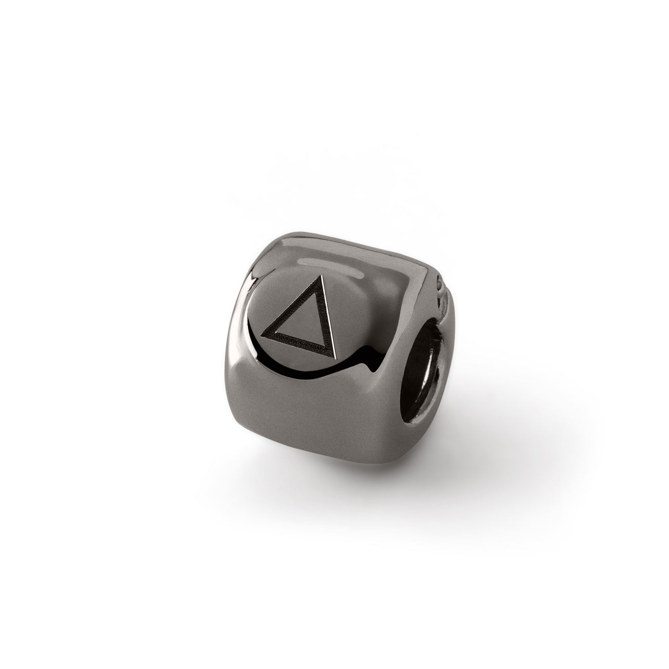 Charms - Fire Element Black - Sterling Silver 925