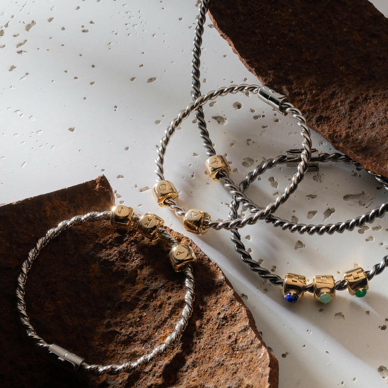 Srebrna bransoletka tensorowa - Amulet ochronny ze srebra próby 925 - Kubit Królewski.