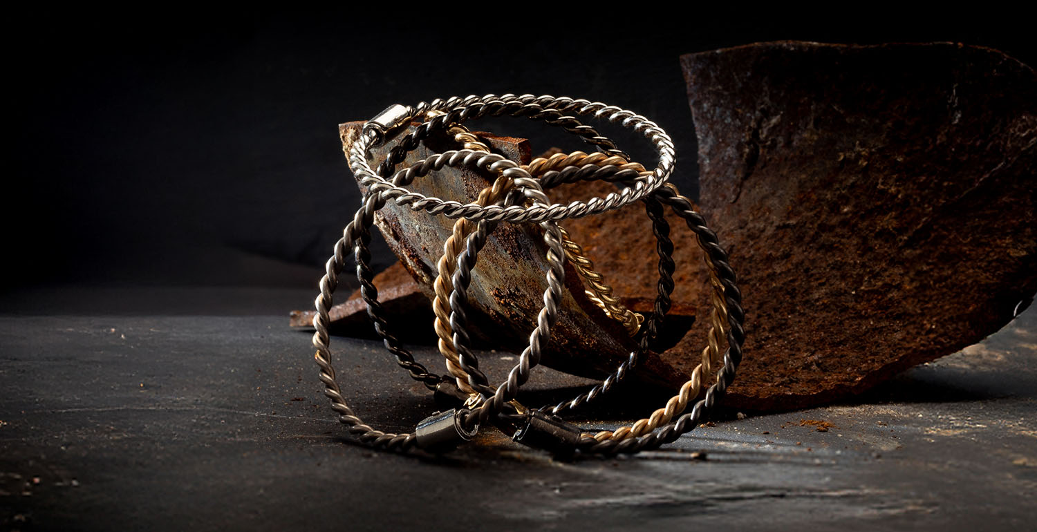 Bransoletki miedziane