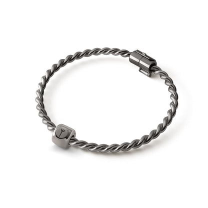 Charms - Rune Algiz (ᛉ) Silver - an amulet of protection and intuition -  Sterling Silver 925