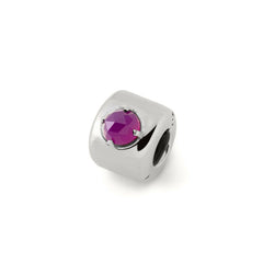 Charm con ágata morada Plata – Potencia la intuición y creatividad - plata de ley 925