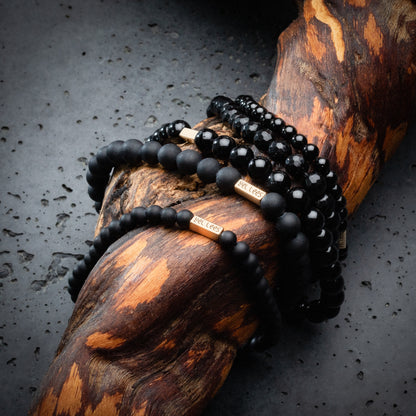Bracelet with stones - Faceted Tourmaline 6mm