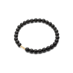 Pulsera con piedras - Turmalina facetada 6mm