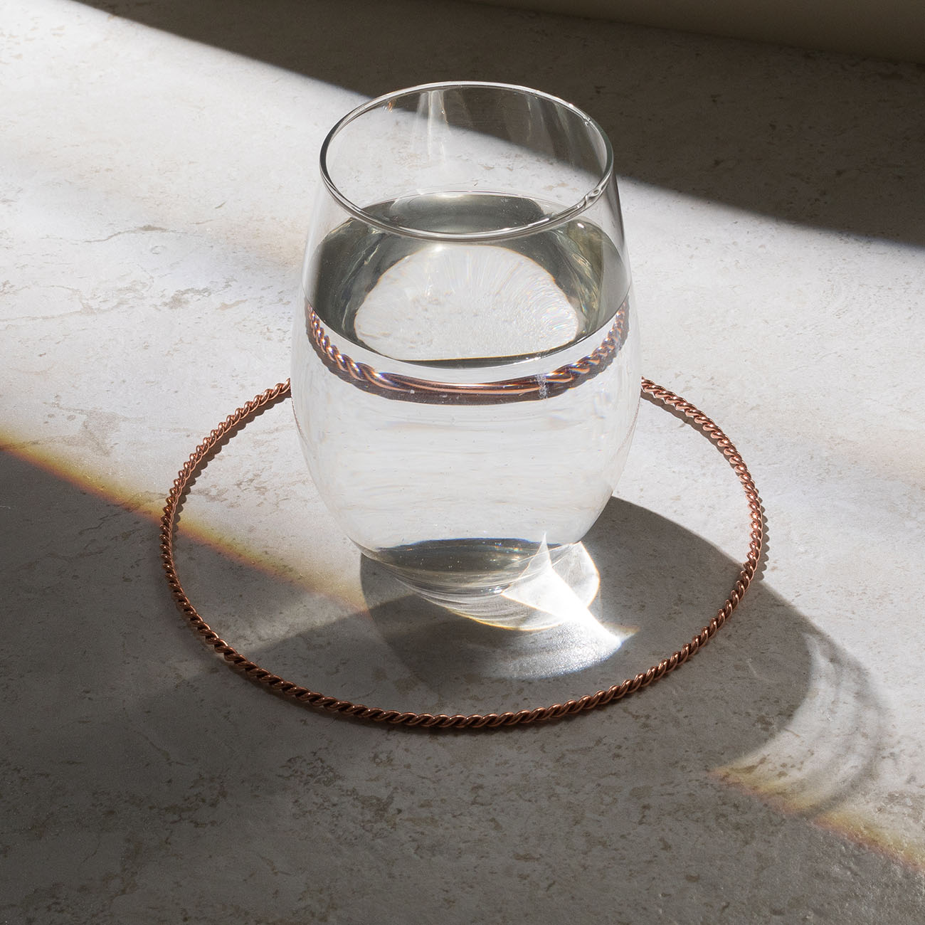 Anillo tensor utilitario de cobre - <tc>codo</tc> Perdido (177 MHz)