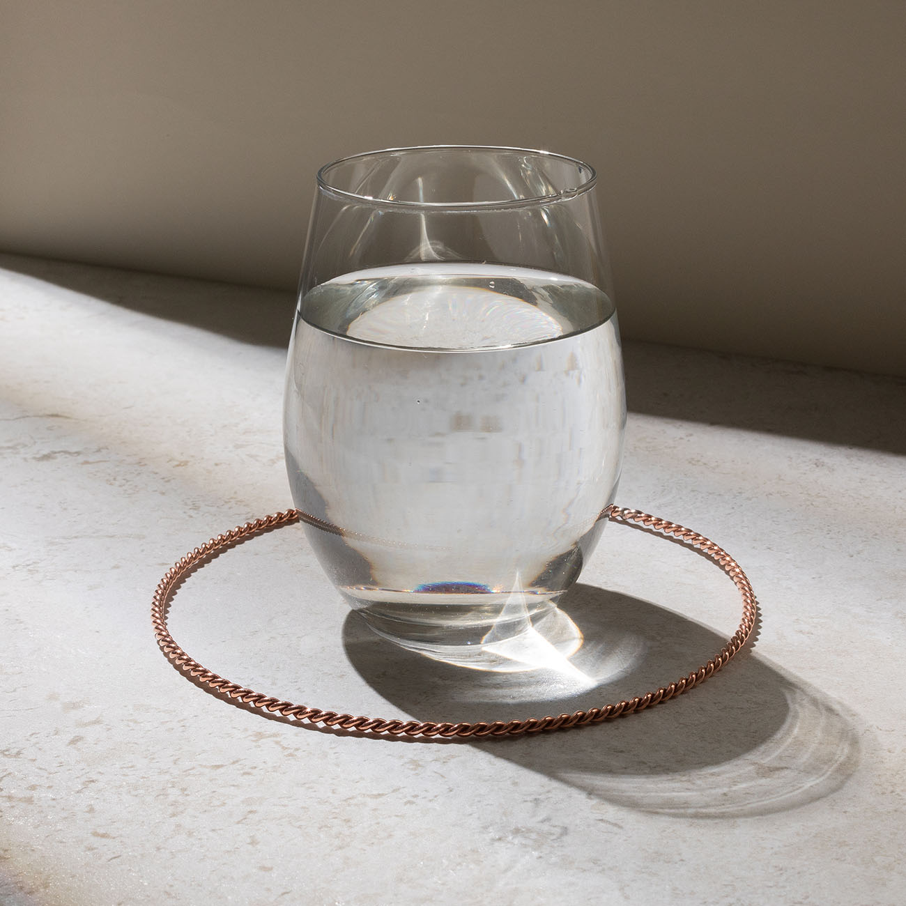 Anillo tensor utilitario de cobre - <tc>codo</tc> Resonancia Terrestre (333 MHz)