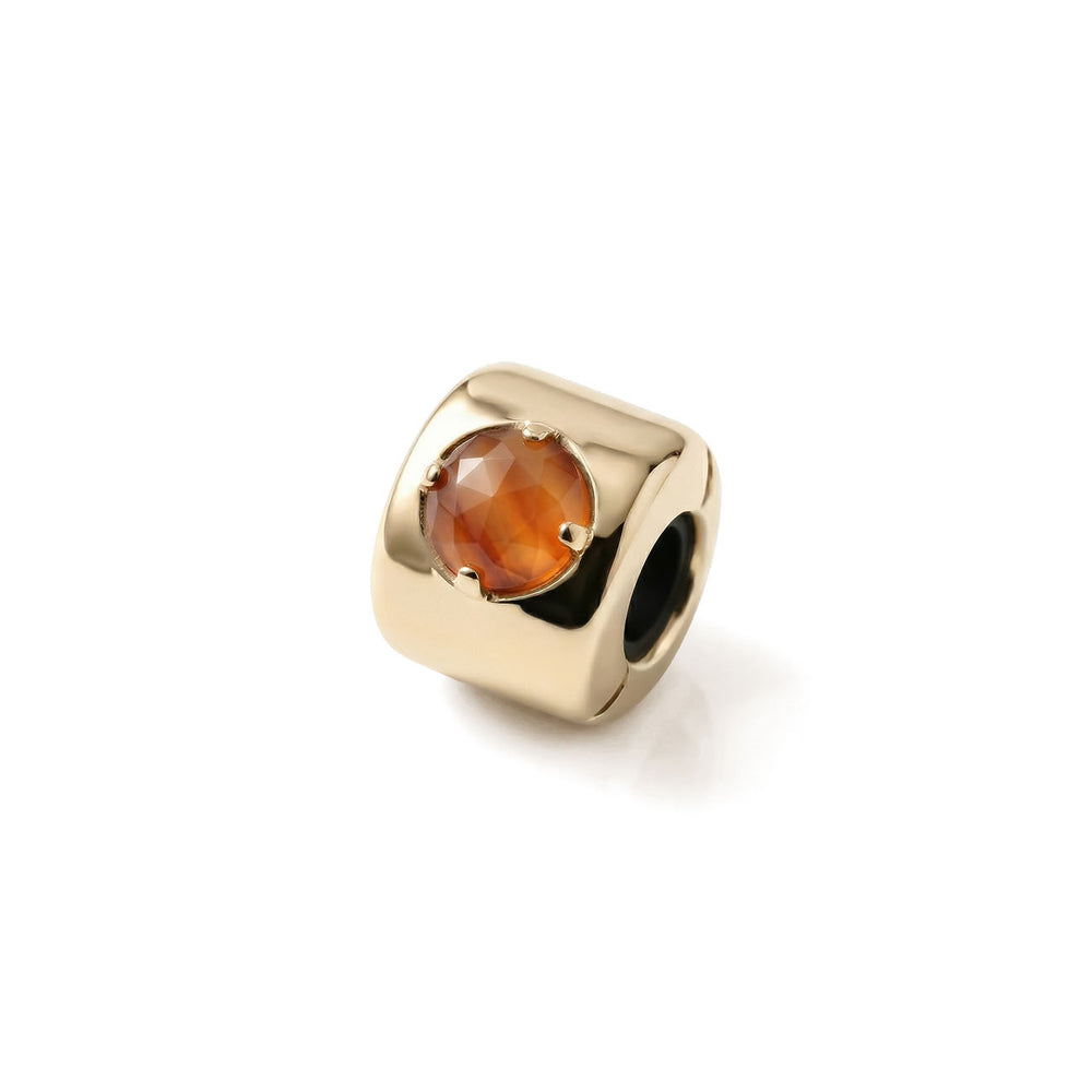 Carnelian Charms, Gold-Plated – The Stone of Courage, Energy, and Action - 925 Sterling Silver