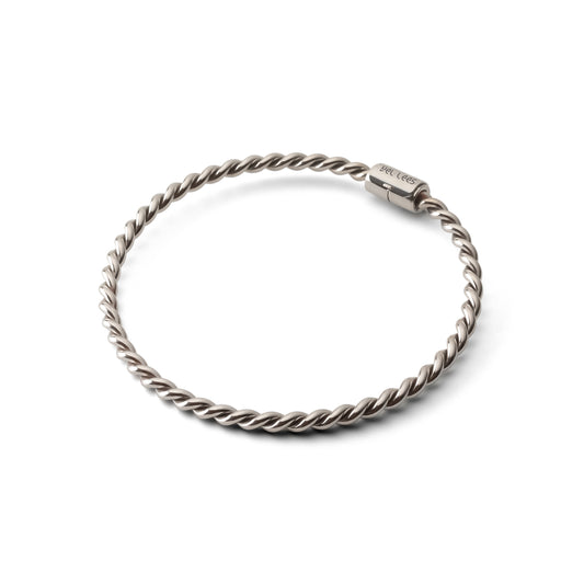 Silver-Colored Copper Tensor Bracelet - Protective Energy Amulet