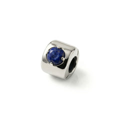 Lapis Lazuli Charm Silver – Wisdom, Truth, and Inner Harmony - 925 Sterling Silver