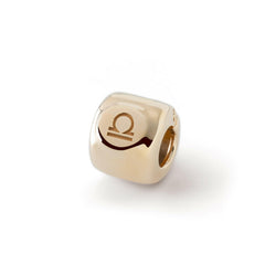 Charms con signo zodiacal Libra (♎︎) Chapado en oro - plata de ley 925