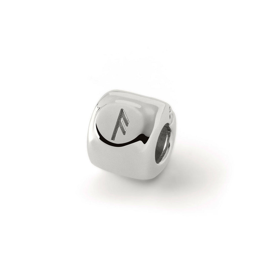 Ansuz Rune Charm (ᚨ) Silver – Amulet of Wisdom and Communication - 925 Sterling Silver