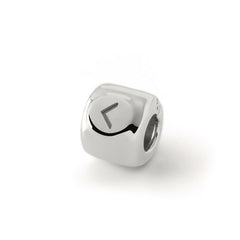 Charm with the rune Kenaz (ᚲ) Silver - amulet of creativity and inner light - Brass