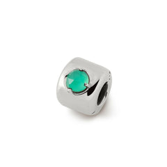 Charms con ágata verde Plata – Renovación, salud y equilibrio - plata de ley 925